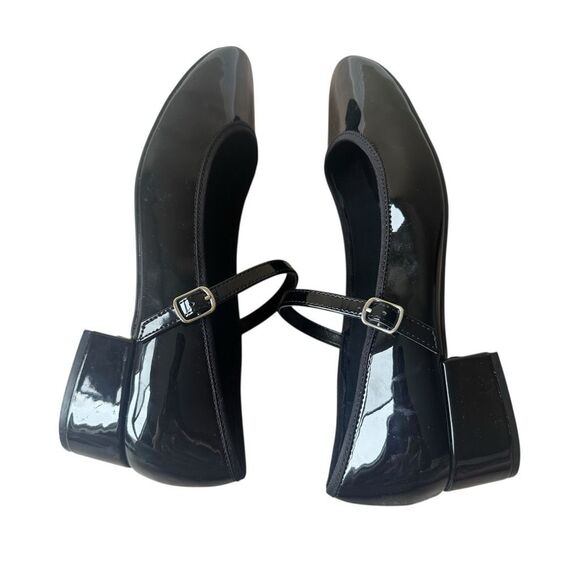 Madden Girl Tutu Mary Jane Flats Black Buckle Closure  Shoes SZ 8.5 - Picture 8 of 12